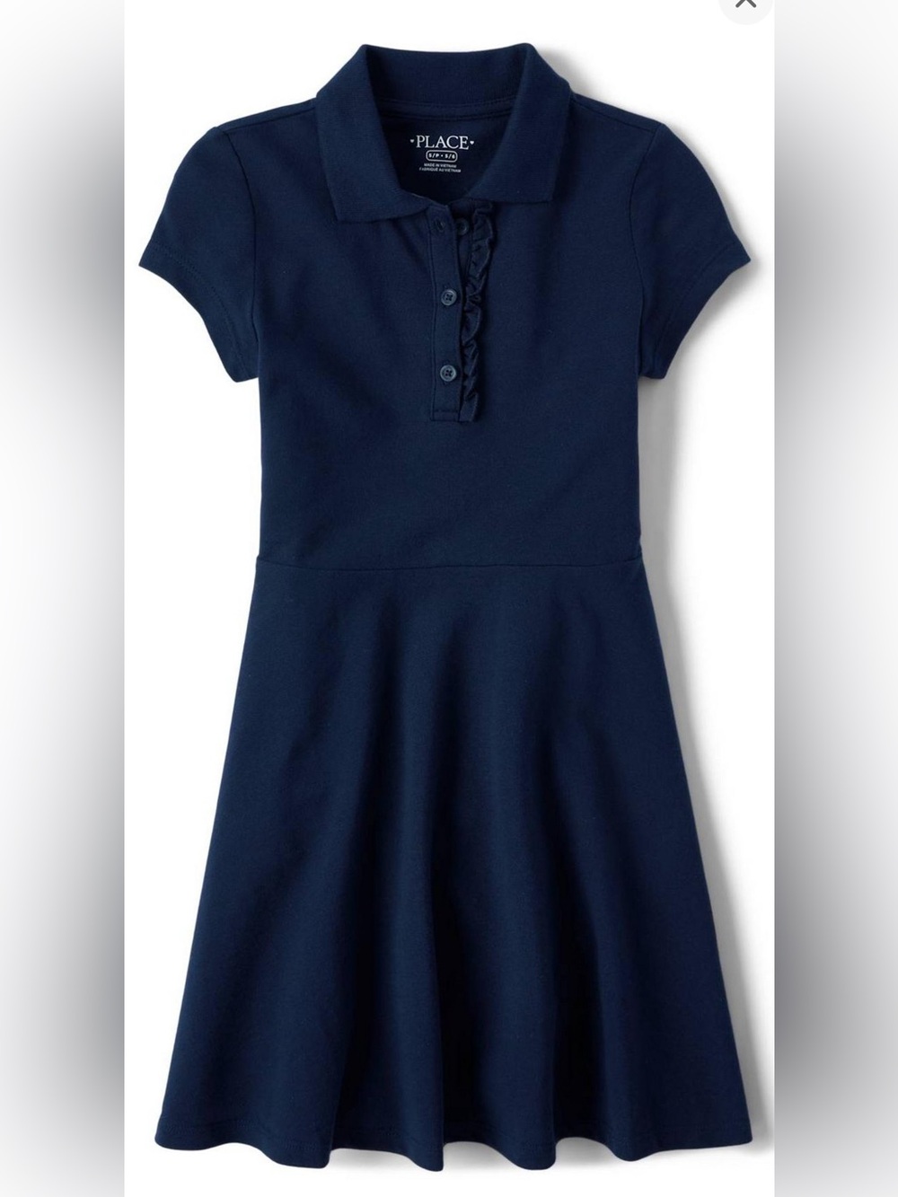 The Children's Place Navy Polo Dress for Girls